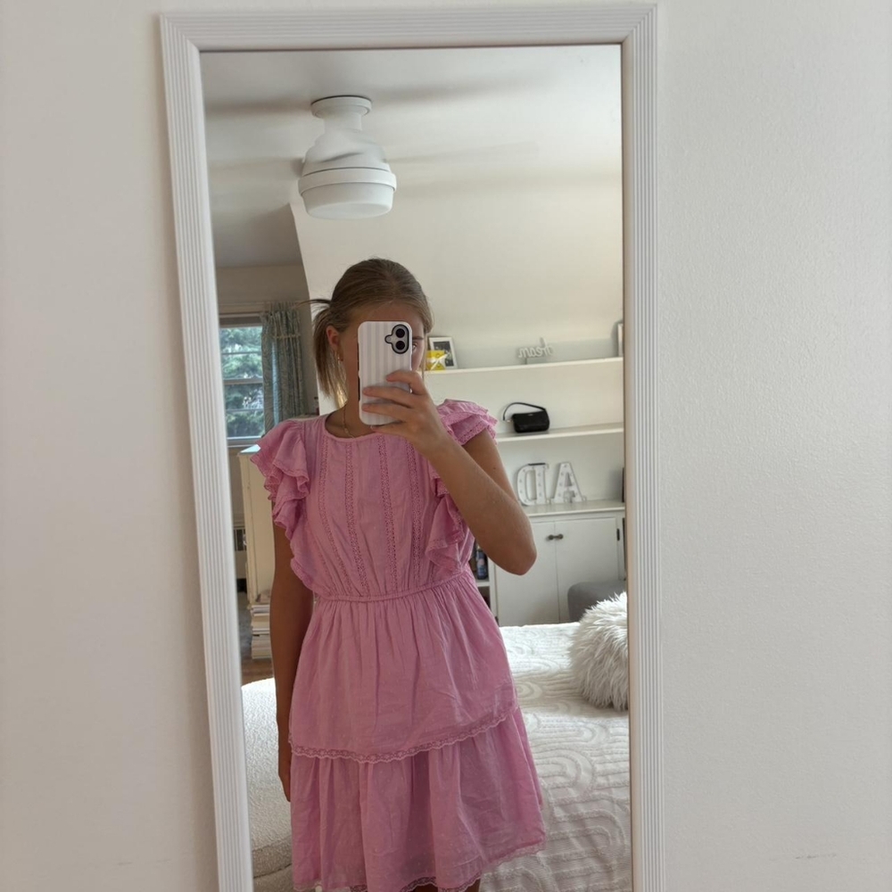 Charming Pink Women Dress